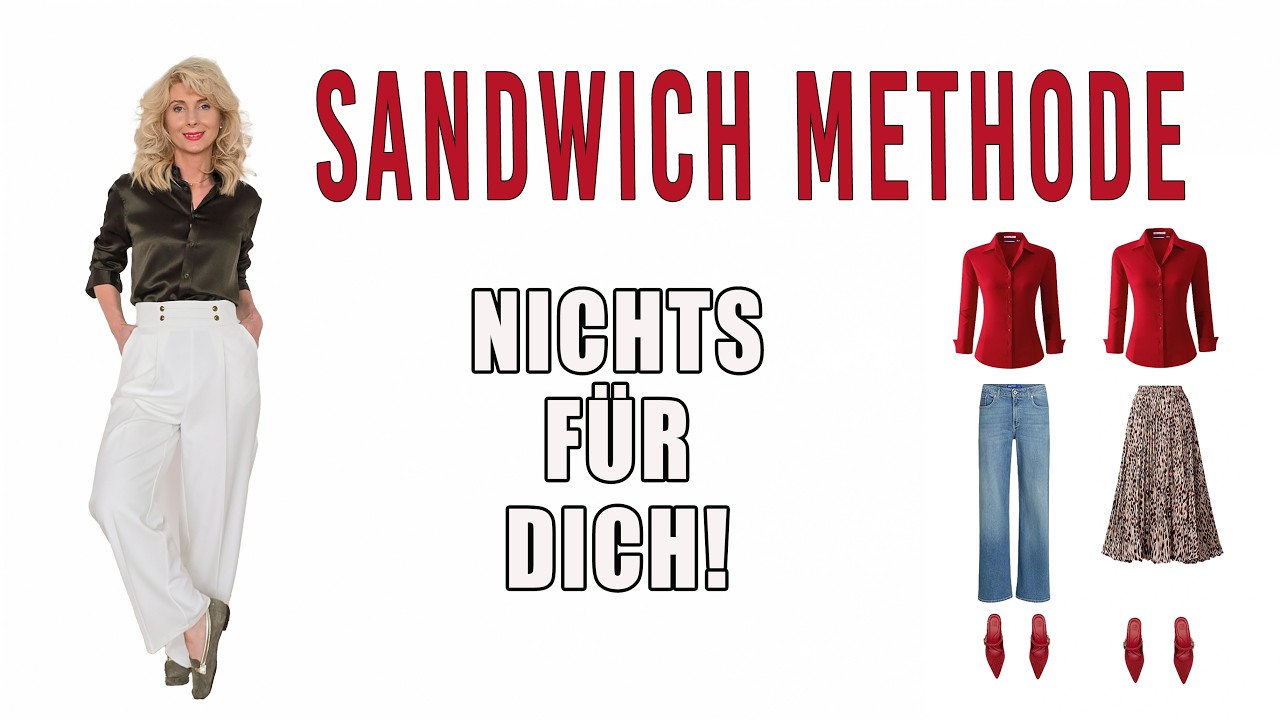Sandwich-Methode beim Outfit: Genial – aber nicht für jede Figur!